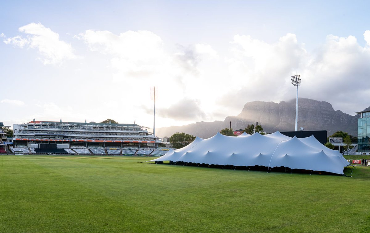 NewlandsCPT's tweet photo. Newlands Cricket Stadium offers a unique range of multi-purpose facilities suitable for a variety of external events, functions, and experiences.

These images showcase just some of the possibilities available, all set against one of the most iconic stadium backdrops in the world https://t.co/j7tovruHQ6