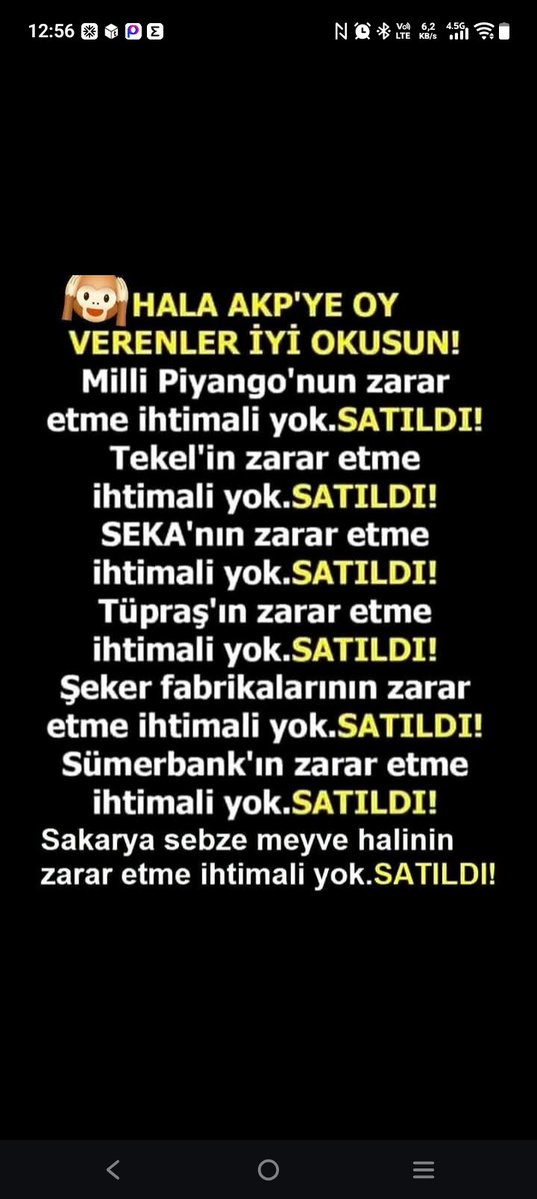 cengaver3467's tweet photo. @abakingurlek Akp nin halk için çalıştığını söyleyen kimse aklindan zoru vardır. Ne adalet ne hak hukuk bıraktınız. Yazıklar olsun. https://t.co/jBfmxqIhkR