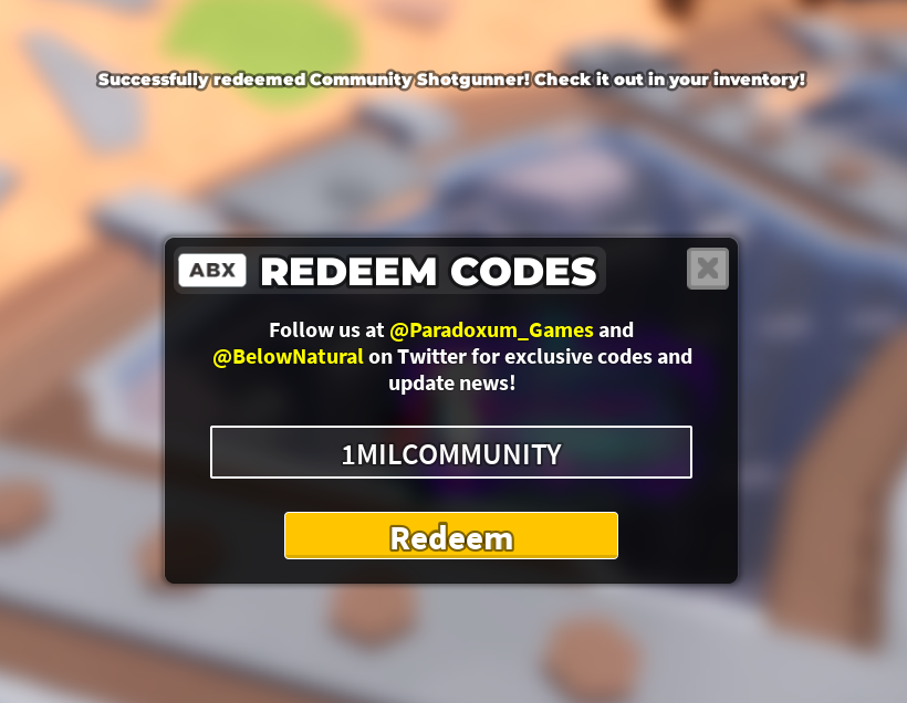 hiimviviannn's tweet photo. #towerdefensesimulator using the code '1MILCOMMUNITY' will now give you the community shotgunner skin in celebration of the TDS discord server reaching 1 million members! https://t.co/IJtz3nsJtp