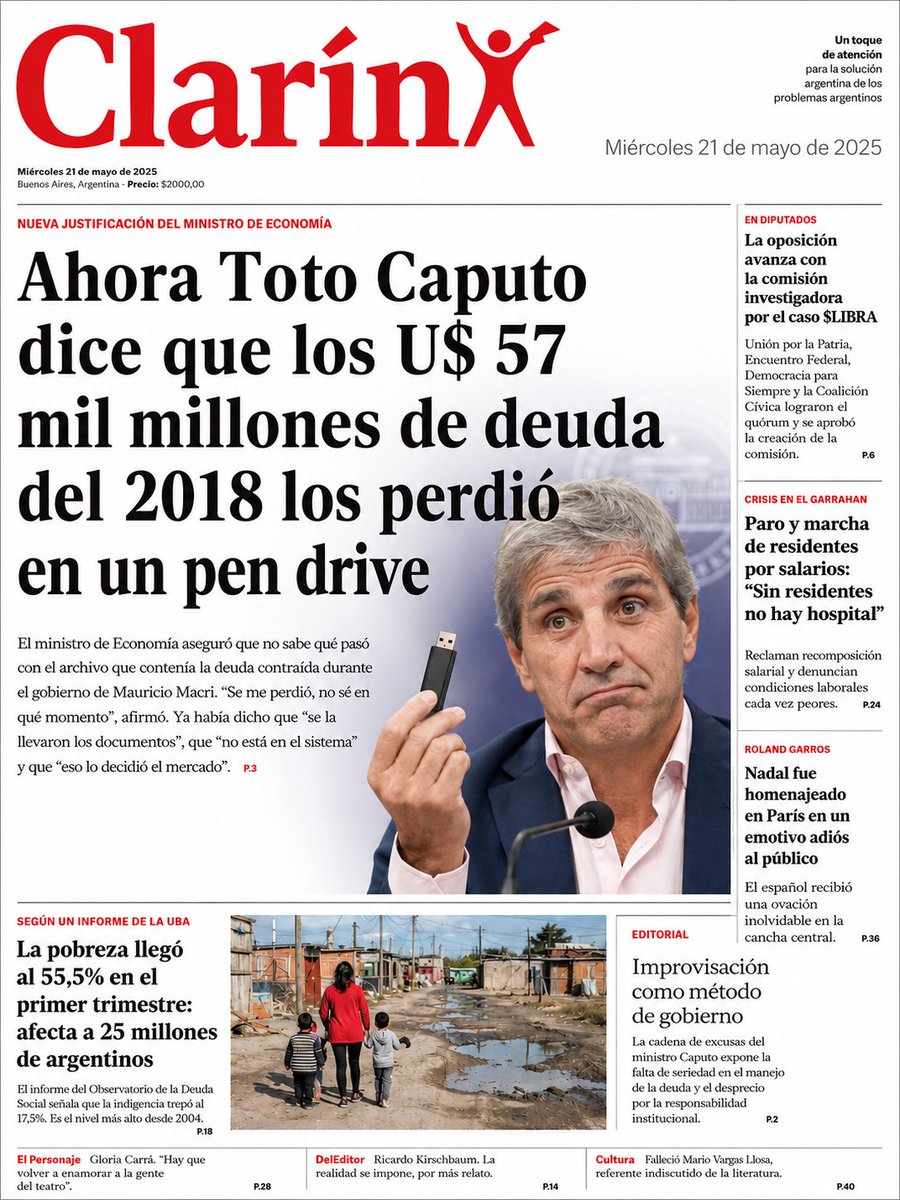 vascootegui's tweet photo. ...pero claro, cómo vas a desconfiar de @LuisCaputoAR https://t.co/9NAlMblFNh