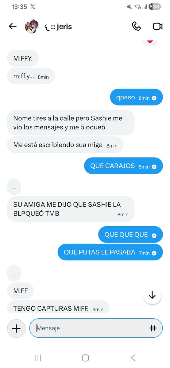pwrincesa's tweet photo. ACTUALIZACIÓN

 muti q anteriormente le comisonó
me esta ayudando a resolver el problema, asi q le escribió por dm y le bloqueo..

tmb se comunicó con un/a amigo/a de sashie y esto pasó  + https://t.co/5lpIPoffcs