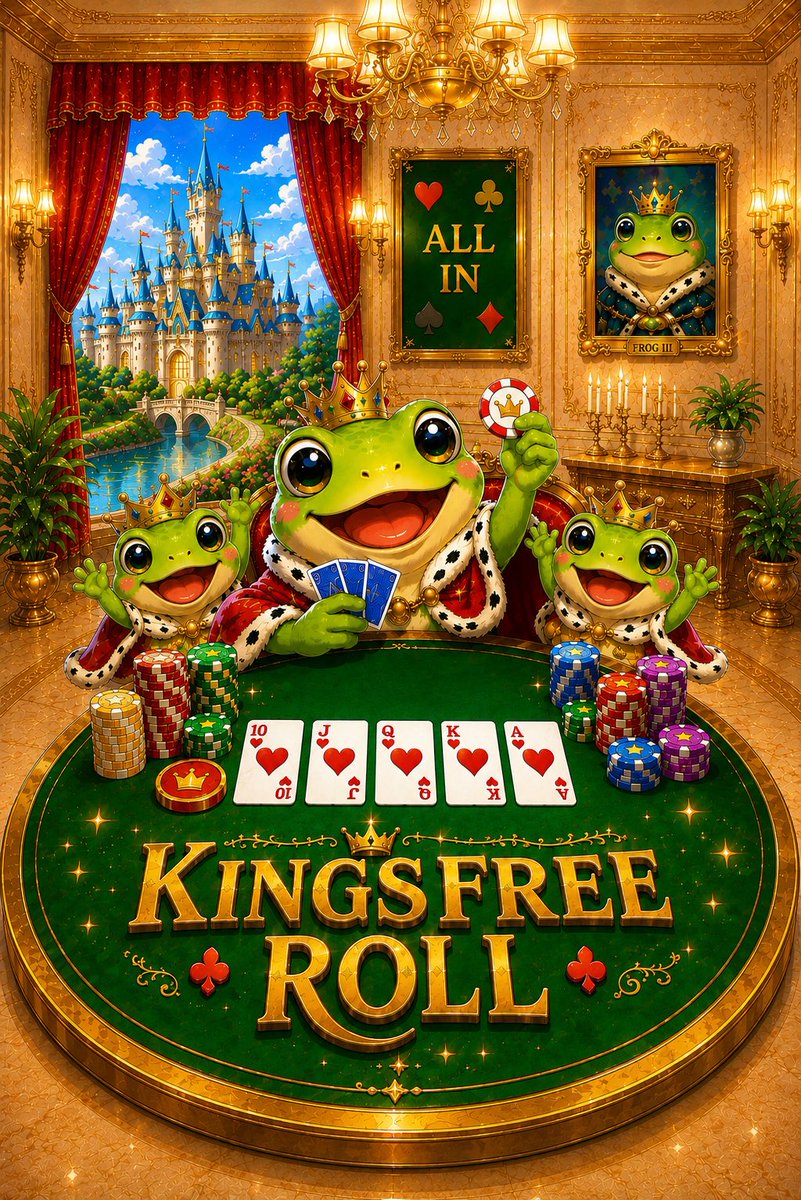 APR_KINGS's tweet photo. 13日はコチラ！
🐸KINGS FREE ROLL🐸
上位4名様に6000けろPずつ！🐸💖
19:00 START/21:45 Regcl
20:00までの来店でアーリーバード+5000🐥⸒⸒

E:0円(10000)
R:1000円(20000)
A:1500円(40000)

皆様のご来店お待ちしております🐸👑 https://t.co/pjb1hJ7ZCg