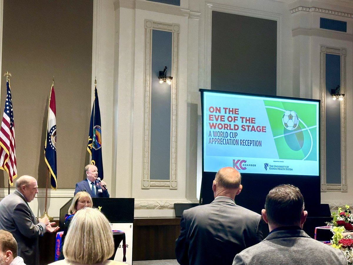 Poskin4KS's tweet photo. It’s finally here…Kansas City World Cup 2026!

Welcome, teams and fans, we’re so happy you are here!

🙌⚽️🙌 https://t.co/R6TDUOTIp2