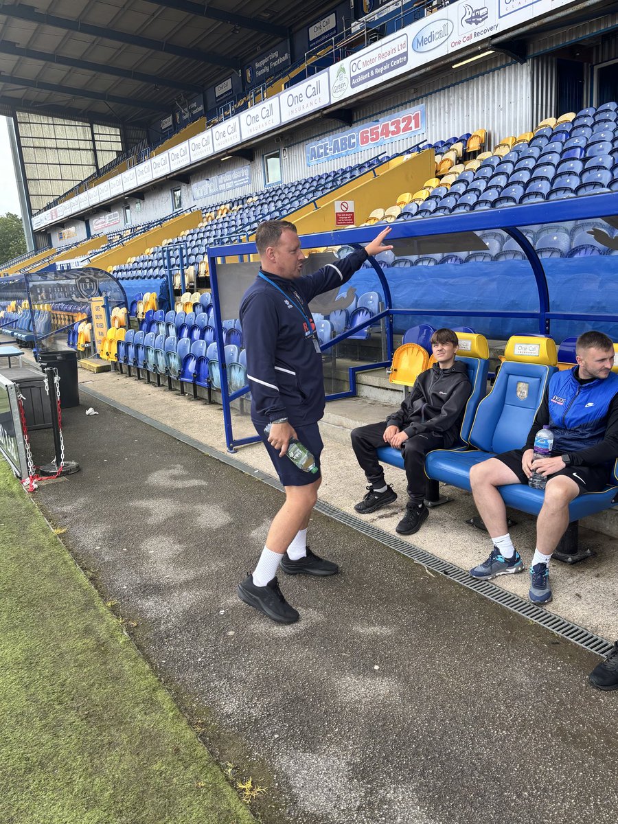 EvolveAltEd's tweet photo. Thank you to Mansfield Town Community Trust for allowing students to visit today ⚽️ 

#EvolveSportsAcademy https://t.co/BmYdEvPHOh
