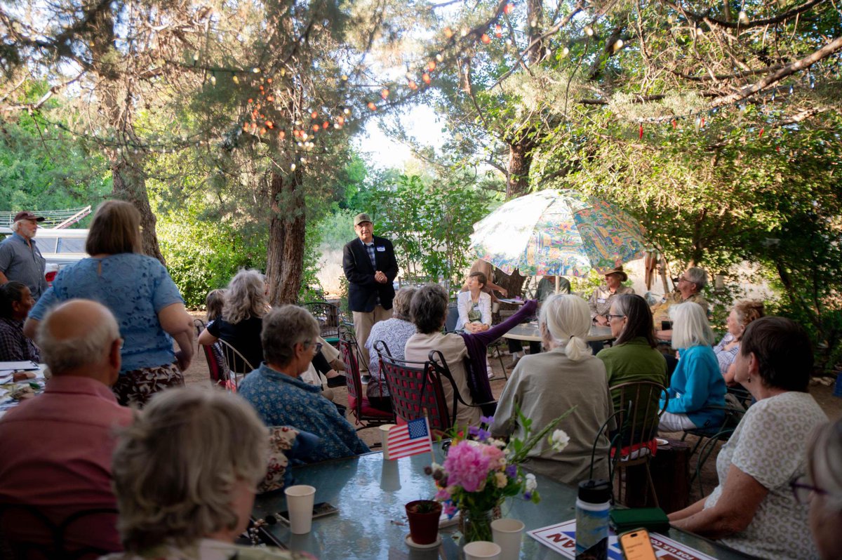 NezForAZ's tweet photo. I recently had a great time traveling around Yavapai County, especially in Rimrock. 

Hearing directly from voters on the ground is always a powerful reminder: folks are ready for leadership that listens and delivers real results for rural AZ. https://t.co/WVFxsibXQS