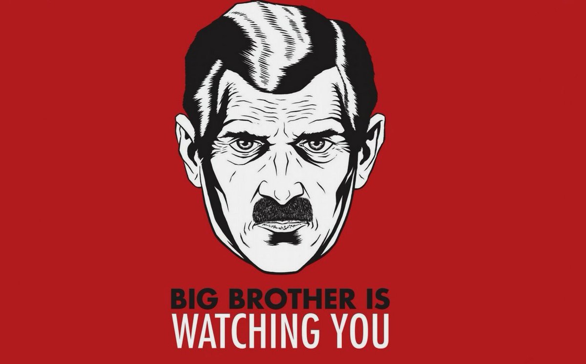 truthstreamnews's tweet photo. In Orwell's "1984" (the instruction manual for our times) people couldn't even go for a walk in the woods without being spied upon.

Everything is already stupid and dystopian now. A surveillance state is simply giving a parasitical control system a more efficient way to suck. https://t.co/cDlcP47OsF