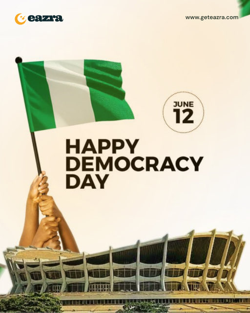 geteazra's tweet photo. Happy Democracy Day, Nigeria. 🇳🇬 https://t.co/EzdoKFYzlF