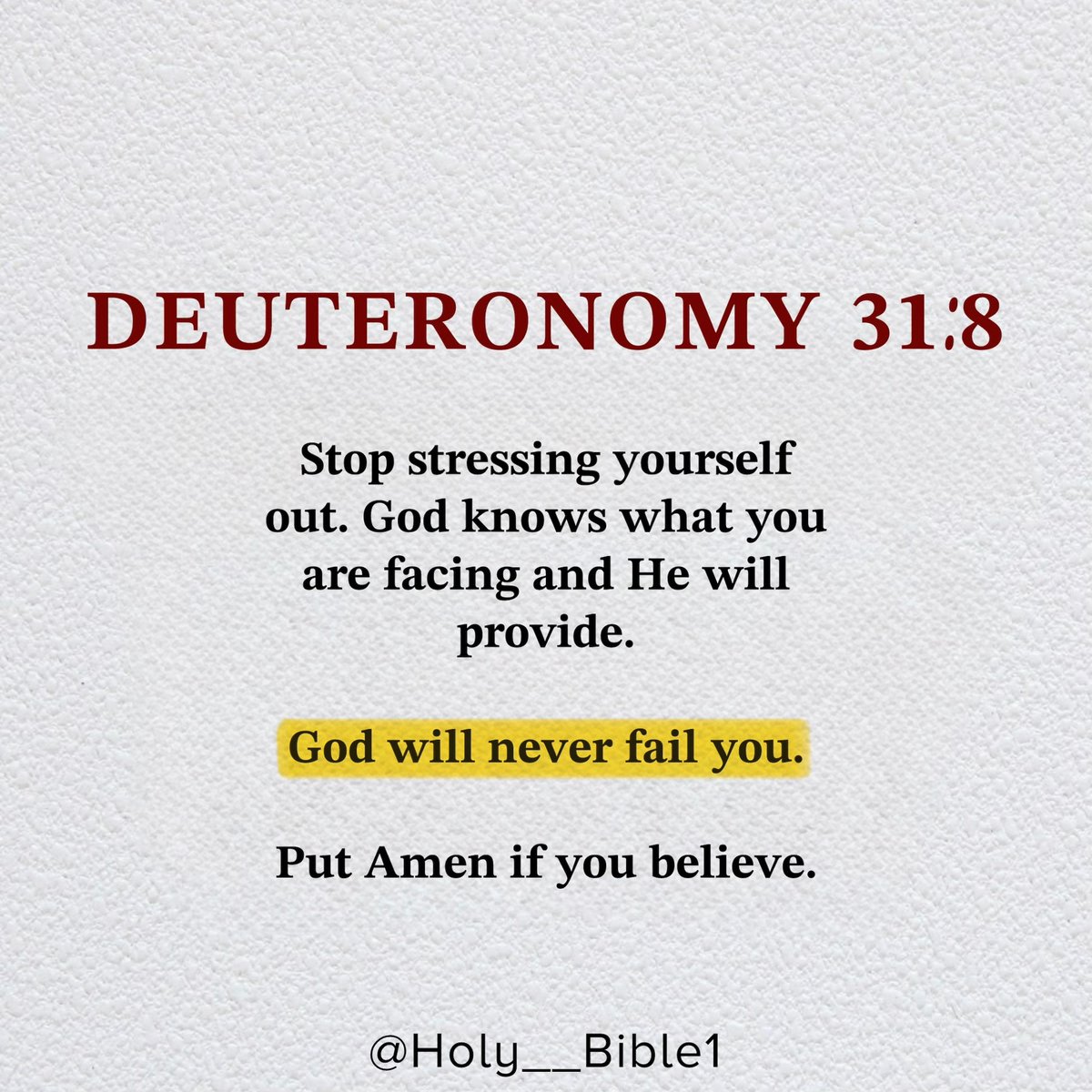 Holy__Bible1's tweet photo. Deuteronomy 31:8 https://t.co/sNphskJDx7