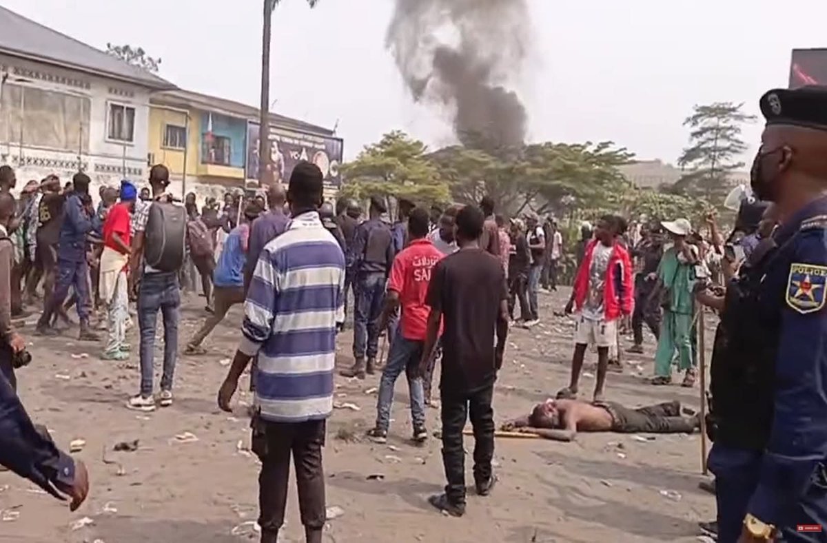 OmarSAMBU1's tweet photo. RDC : Quand la milice appelée force du progrès participe à la répression d'une activité pacifique aux côtés des forces étatiques, cela est un signe de fragilisation de la neutralité de l'État et de détérioration de la compétition démocratique. @SADC_News
@USAmbDRC @CourPenaleInt https://t.co/UtcTqbffmh