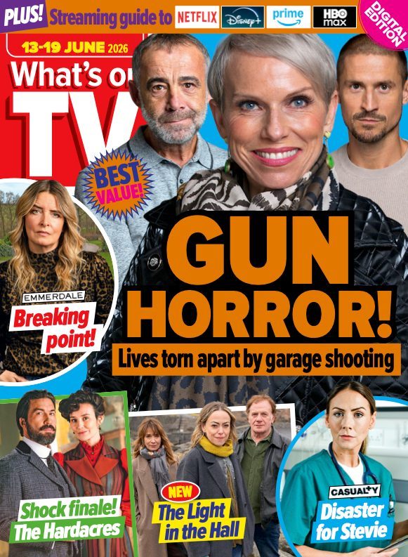whatsontvuk's tweet photo. It's time to look forward to all the great TV airing over the next 7 days with What's on TV!

We've got #WorldCup2026 #Casualty #TheHardacres #TheLightInTheHall PLUS our fab soap planner, TV listings, puzzles, Real Life TV &amp; more! 

On sale now in the shops &amp; digitally 🤩 https://t.co/htBOfujT1G