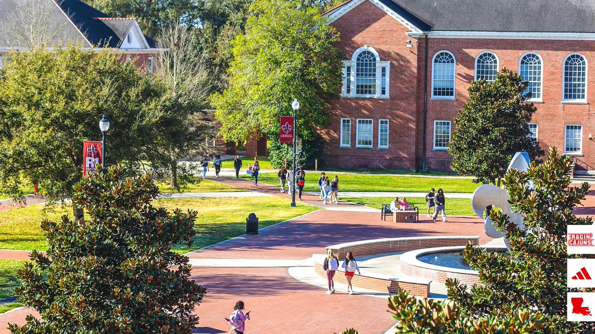 RaginCajunsVB's tweet photo. 🏫 Our Campus
❤️ Our Home

Nowhere like 𝗟𝗢𝗨𝗜𝗦𝗜𝗔𝗡𝗔!

#GeauxCajuns https://t.co/sPYrY13h1z