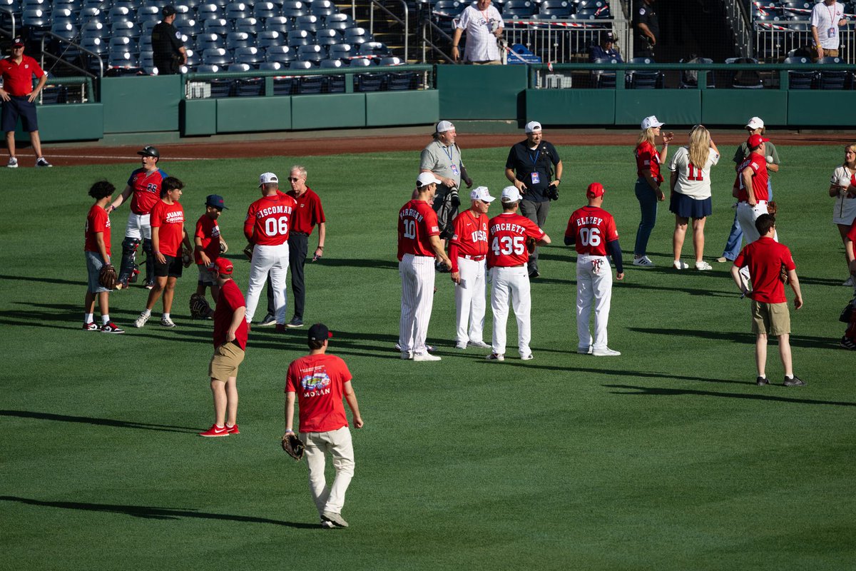 HouseAppropsGOP's tweet photo. From the congressional baseball mound to markups, Appropriators covered all the bases this week.

Another pair of FY27 bills crossed home plate, bringing the full committee total to 11 of 12.

Defense is our last batter up, and we're looking to close out with a 12-bill sweep! https://t.co/IjeU6DVD3O