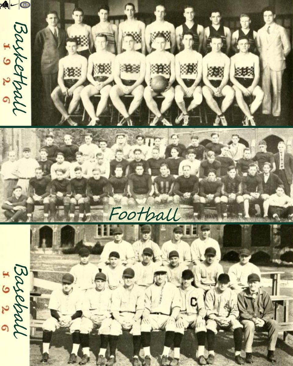 BethanyWV_Bison's tweet photo. Bethany Athletics 100 Years Ago...
Should we bring back the @bethanywvmbb jerseys??
Also~ special shoutout to the Women's Athletic Association for giving women a platform to compete in the 1920s. Bethany has always been ahead of it's time!
#RollBison https://t.co/Jn7dOgXen5