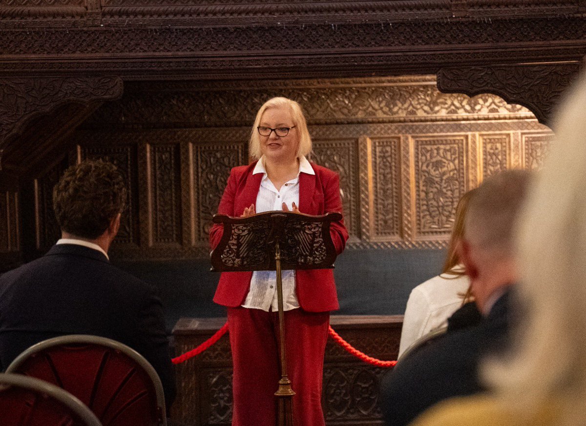 fionatwycross's tweet photo. We want to make sure school children from across the country are able to see and experience the Bayeux Tapestry when it comes to the UK. 
Fantastic to be at the launch of Bayeux Around Britain by the @britishmuseum at @hastings_museum  today with the amazing @helenadollimore https://t.co/bBj8IkGMO1