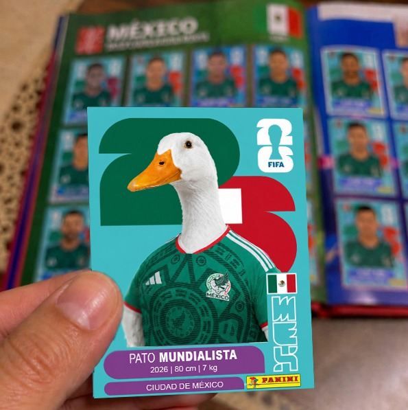 GilGomez__'s tweet photo. Y ya tienen al Pato Mundialista? https://t.co/QG3cp5iQu6