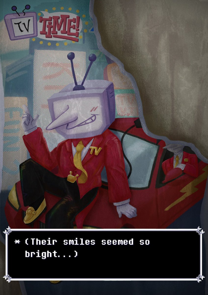 BucketWomanMar's tweet photo. Happy (late) Anniversary Chapter 3&amp;4 and to specifically the ship that has ruined my life this past year <3

Redraw of my very first serious work of these two. It's insane to see how much i've improved over one year

#spamtenna #deltarune #spamton #tenna https://t.co/Elgqeofktf