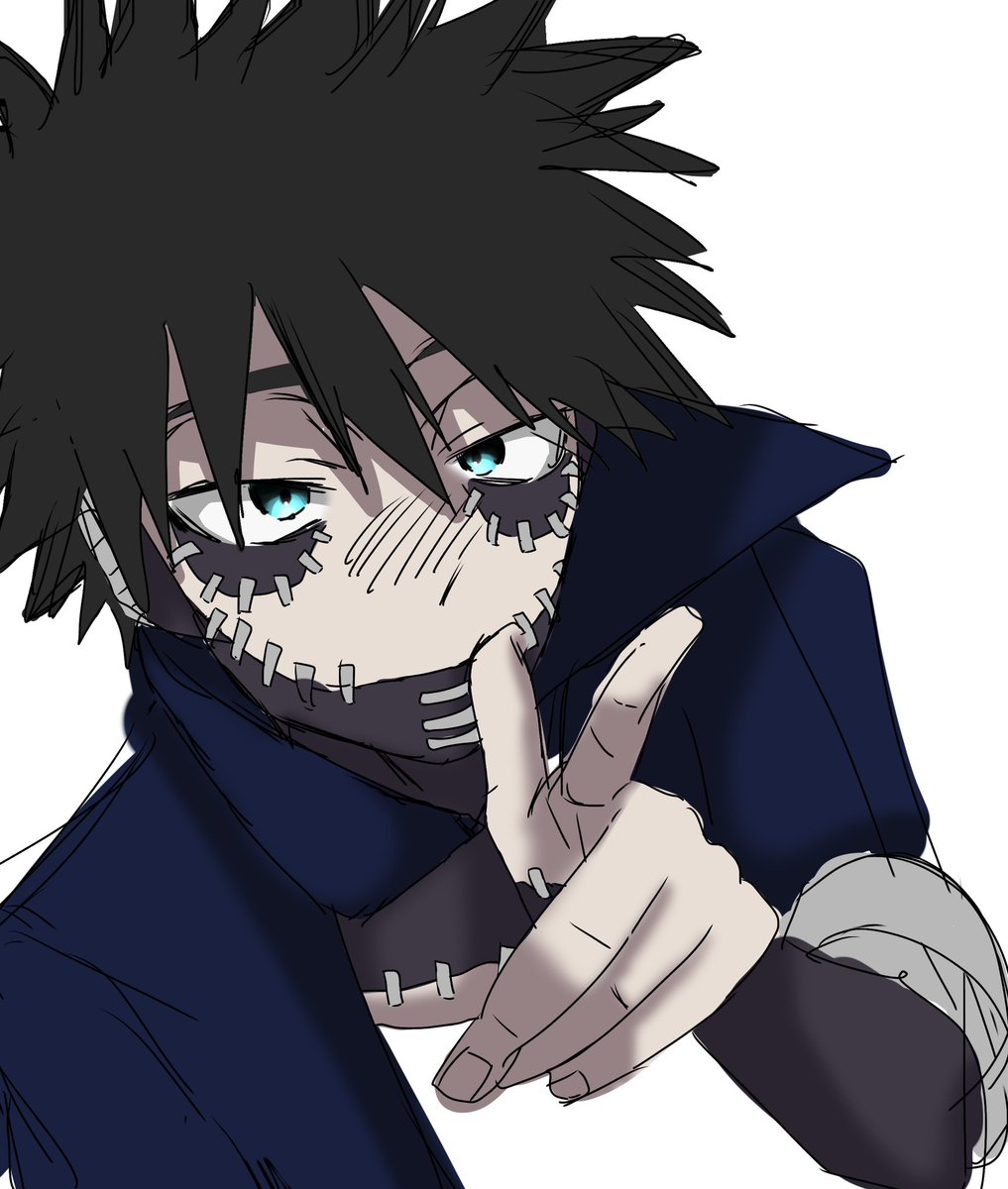 drm_chsr_'s tweet photo. 久々に指描き荼毘くん https://t.co/nABKUReEMj