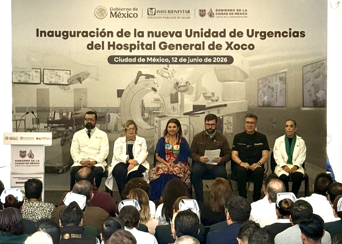 rich_rdgz's tweet photo. Inauguración de la nueva Unidad de Urgencias del Hospital General de Xoco. #hospitalgeneralxoco #xoco #cdmx #gobcdmx #gobmx https://t.co/WsNXX2J7gp