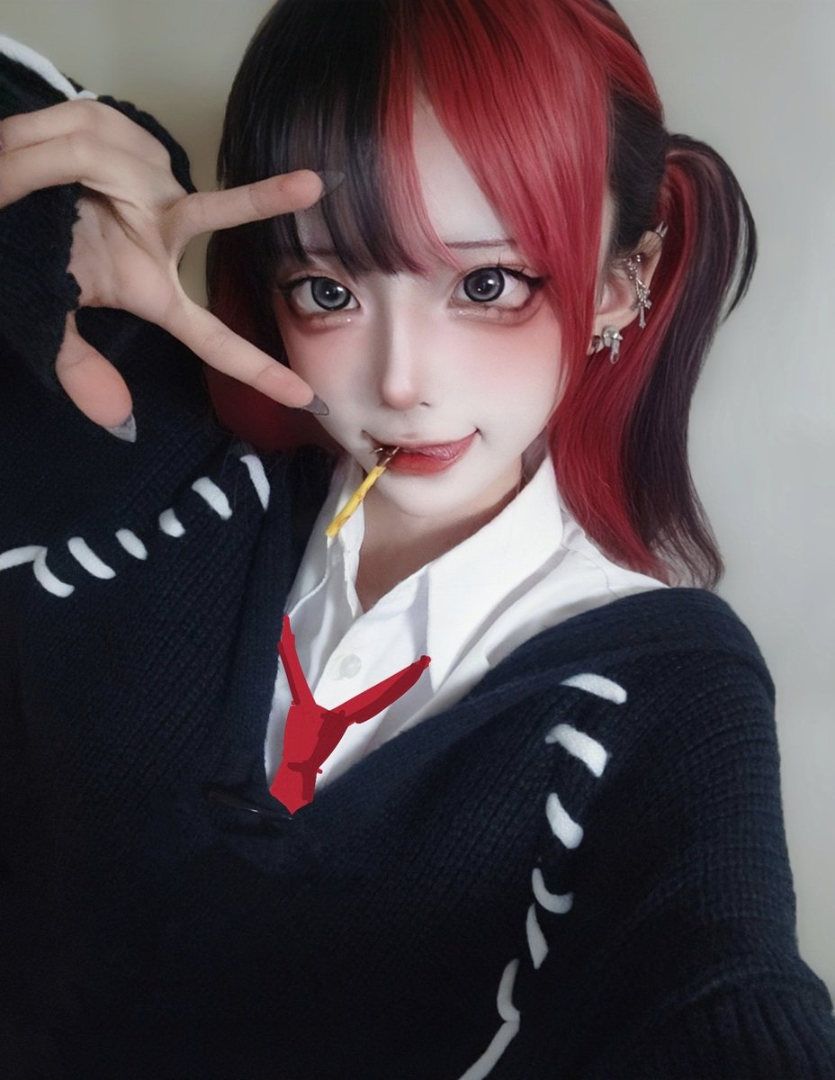 n3ruvx's tweet photo. 乃羽ちゃん真似してみたw (似てない) https://t.co/G7GMQOYCpB