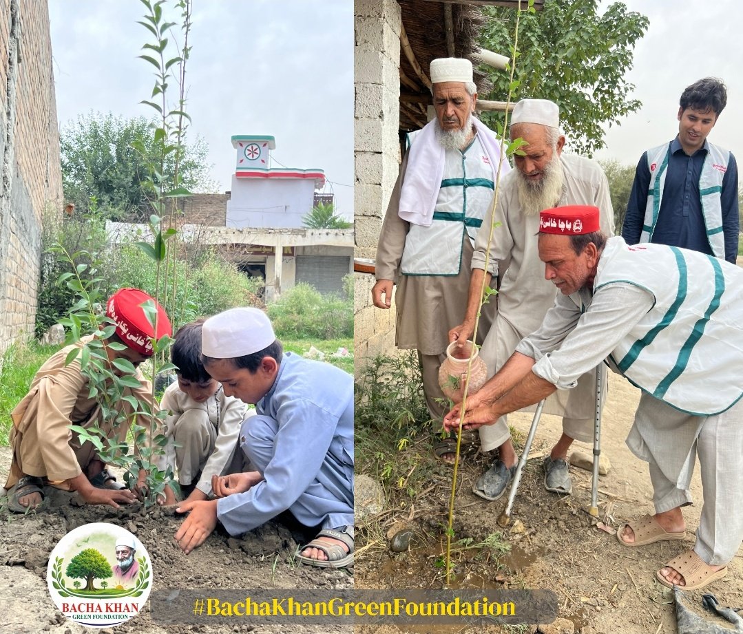 Azalafridi10's tweet photo. Today plantation drive included children on one side and elders from the Bacha Khan era on the other. One baba physically not well but he stood with us in the spirit of service. truly inspiring and heartening ❤️☺️🕊️
@BkGreenF https://t.co/JBnoI151Pw