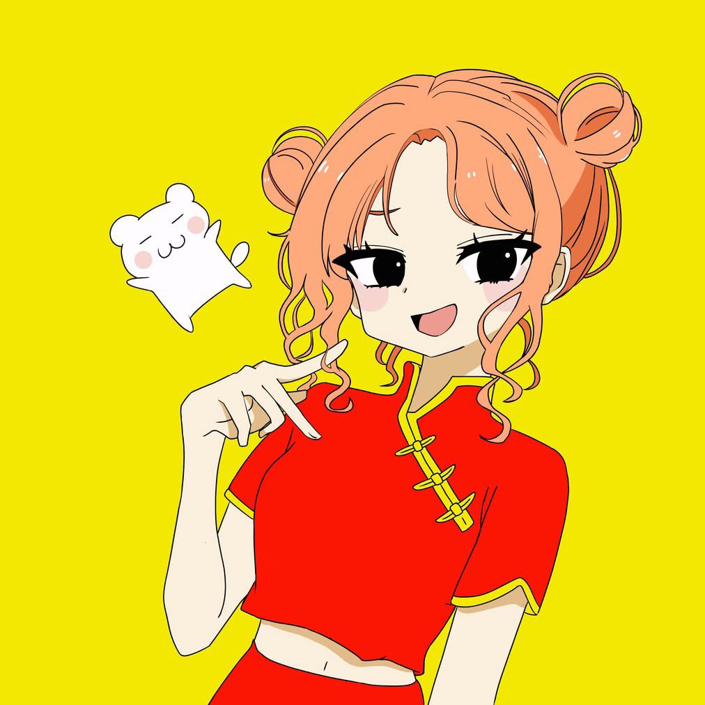 SharpPencil280's tweet photo. #イラスト  #描いてみた  #チャイナ  #中華風   #巻き髪  #黄  #赤   #クリスタ  #デジタルイラスト #IYN企画に参加します https://t.co/KYIdvpMbxx