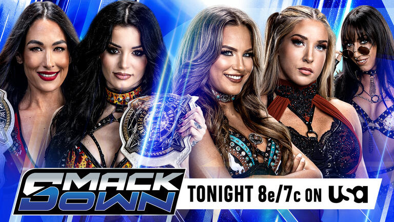 Cory_Hays407's tweet photo. Paige and Brie Bella vs Fallon Henley and Lainey Reid has been announced for #SmackDown https://t.co/P59yQPg5dC