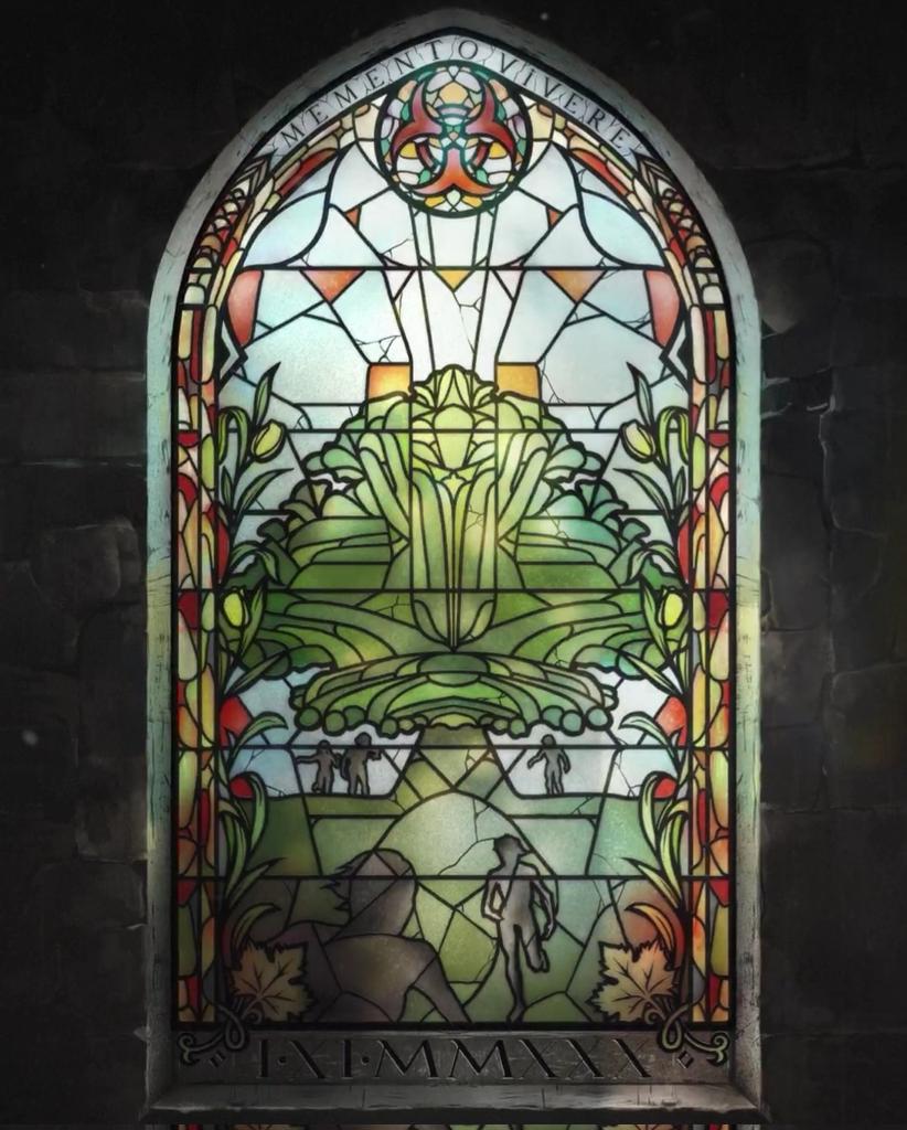 baptizedbones's tweet photo. Thinking about the 28 Years Later stained glass illustrations by Mariia Menshikova 😍 https://t.co/JDGpohDi1I