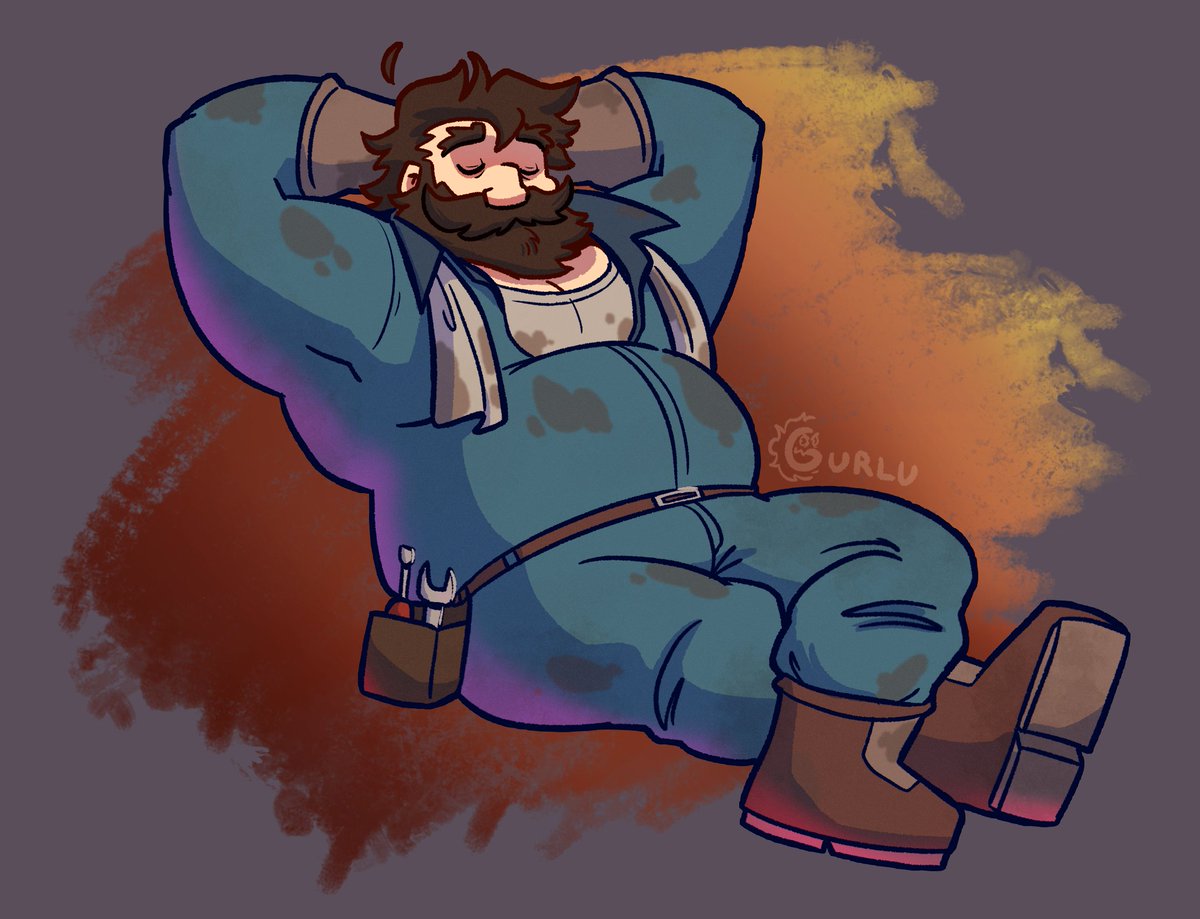 GurluTheChair's tweet photo. Told @TheRayLeviathan that I would draw his OC Magnus if he beat FNAF 4. https://t.co/6MvPjVZWhX