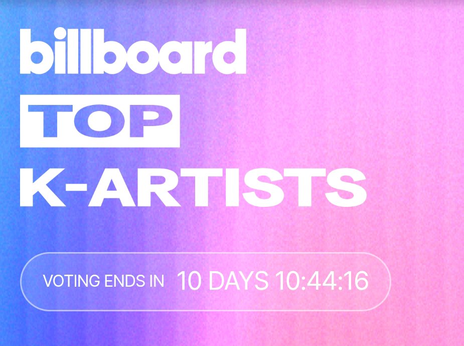 JSVOTINGTEAM's tweet photo. BILLBOARD | FEMALE SOLO

Winner will receive global promotional benefits through Billboard Korea, Billboard China and voting will end by June 23, 2026, 1:00 PM.

🩶 https://t.co/TOG7Yzf1gR

Check thread for |How to Vote| https://t.co/ias2T5xmZl