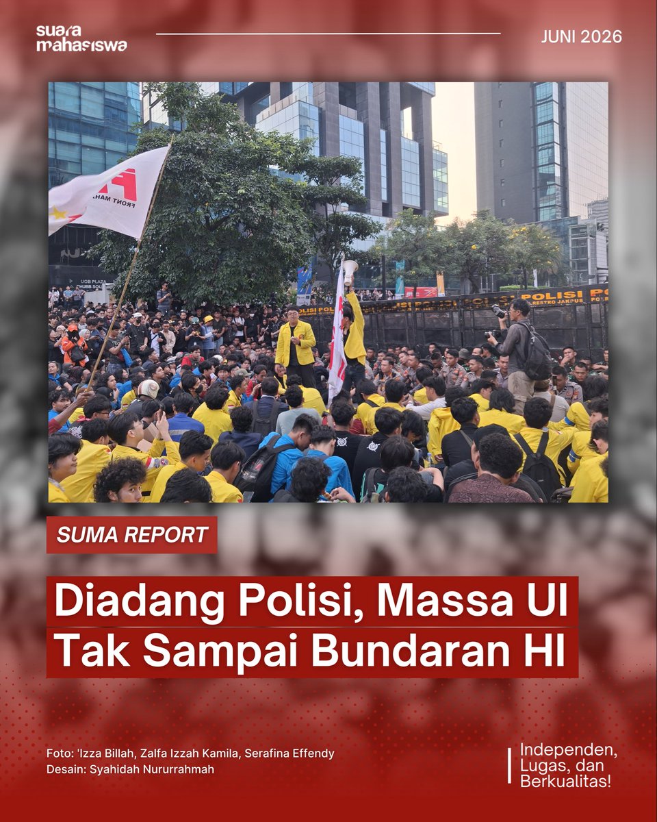 Pers Suara Mahasiswa UI tweet media