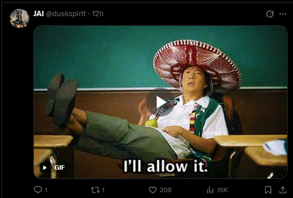 devoirxbt's tweet photo. Running this because the other dev rugged, And its actually GIGA VIRAL

I think I found the first PROPER World Cup meme and there is actually A CULT BEHIND IT

Yesterday in the Mexico match this guy was shown and EVERYONE is going crazy with his memes

Literaly all off the comments are this guy in different variations.

The post alone has over 1.5M views and 100k likes

 Anoter post with 2M views:
https://t.co/nOd9lDwtL4