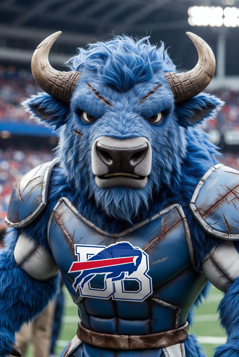 Madison_Roblee's tweet photo. @DDawkins66 New updated mascot? Just a concept pic from grok. Billy is cool but kinda goofy looking… and kinda reminds me of a dog https://t.co/M1ltzr5TiL