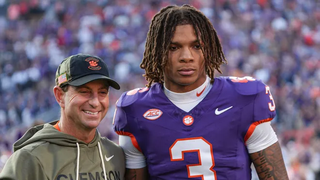 JUCOFFrenzy's tweet photo. Clemson WR Tristan Smith cleared by judge for 2026 season #Clemson #JUCOPRODUCT https://t.co/B8sZlkaSkt