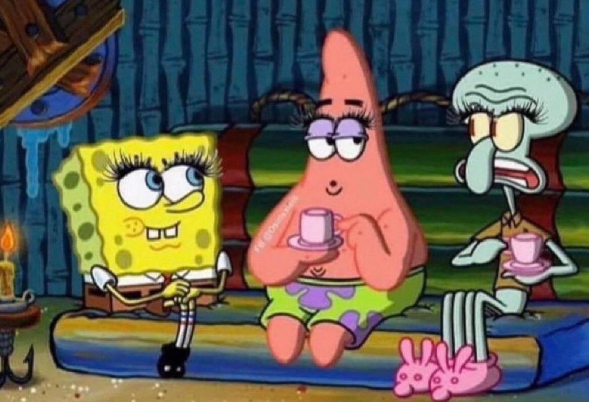 Justwandyy's tweet photo. Me and my besties catching up on all the teas https://t.co/J7rx1yyNKc