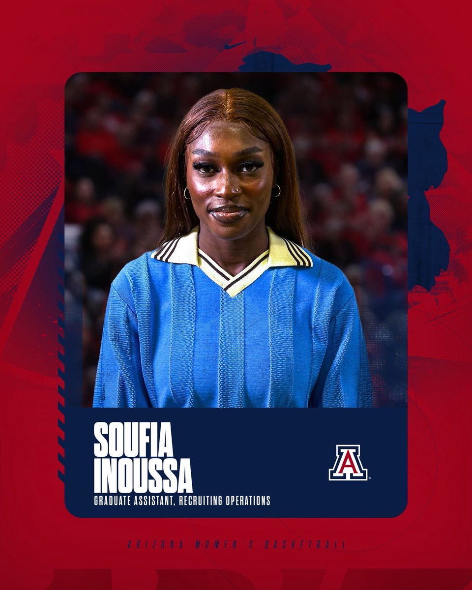 ArizonaWBB's tweet photo. Introducing our Graduate Assistants for the 2026-27 season! 🐻⬇️ https://t.co/njCjidkaBU