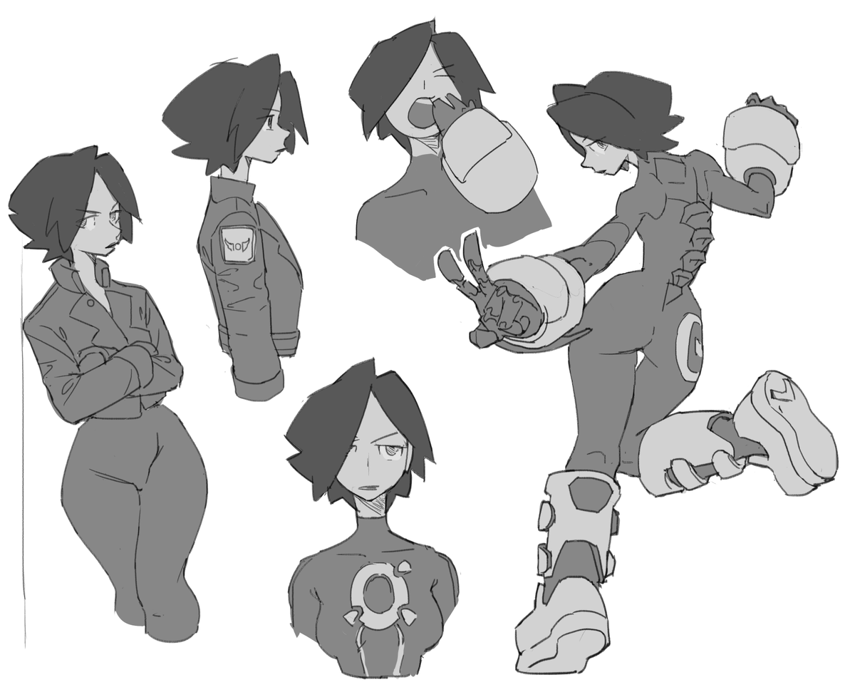 mecha_man_super's tweet photo. robot girl i suppose https://t.co/46DIXDuHCk