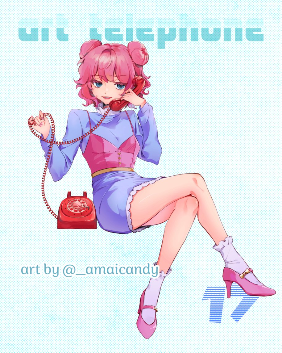 _amaicandy's tweet photo. participated in an art telephone game!!! thanks for hosting :3 its crazy how much it changed from the beginning!! https://t.co/tmltsMkdiG