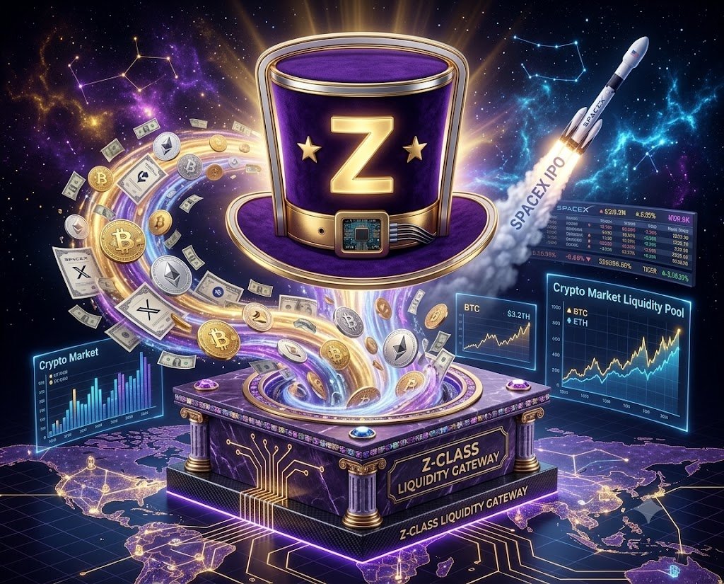 DEGENZVENTER's tweet photo. DEGENZINE - Degen Z official Magazine ✔️

No.01 / June 13th - 2026
----------------------------------------------
THE SPACEX IPO AND A NEW CAPITAL FLOW SCENARIO FOR THE CRYPTO MARKET: WILL BITCOIN AND ETHEREUM EXPERIENCE A LIQUIDITY SUPER-CYCLE?

        The global financial market has just witnessed one of the most remarkable events of the decade as SpaceX executed the largest Initial Public Offering (IPO) in modern history. According to Reuters, SpaceX offered 555.6 million shares at $135 per share, raising approximately $75 billion and achieving an initial valuation of roughly $1.77 trillion. Following its first trading session, the company's market capitalization briefly surpassed the $2 trillion mark.

       This is not merely a milestone for the aerospace industry, but it also sparks new debates regarding the spillover effect of this newly generated, massive wealth on other financial markets, particularly cryptocurrency.

CONTEXT & MARKET DATA

        According to IPO filings and market reports:

         The SpaceX IPO raised approximately $75 billion.
Initial IPO valuation stood at roughly $1.77 trillion.
Post-trading market capitalization temporarily exceeded $2 trillion.
This represents the largest IPO in the history of the US market in terms of capital raised.

        Meanwhile, the current scale of the crypto market remains relatively small when placed alongside SpaceX:

         Bitcoin: Market capitalization of around $1.26 – $1.35 trillion. (June 13th/2026  - CoinmarketCap)
          Ethereum: Market capitalization of approximately $200 – $230 billion.(June 13th/2026 - CoinmarketCap)
Total Crypto Market: Fluctuating around the $2+ trillion mark.(June 13th/2026 - CoinmarketCap)
In other words, post-IPO SpaceX alone has reached a scale nearly equivalent to the entire global crypto ecosystem.

Collateralize their shares to borrow USD.
          Historically, major liquidity-unlocking events in financial markets have often led to capital migrating toward higher-growth or speculative asset classes. This raises the question: Could the SpaceX IPO act as a catalyst for a new crypto liquidity cycle?

The IPO creates a colossal pool of collateral
When a private company goes public, shareholder equity is publicly valued and can be utilized as collateral within the financial system. If the market sustains SpaceX's valuation around the $1.8 – $2 trillion range, the volume of assets available for collateralization will be among the largest globally. This implies that hundreds of billions of dollars in new credit could potentially be generated through the banking system and capital markets.

Crypto is the natural destination for globalized capital flows

Unlike real estate or traditional stock markets, Bitcoin and Ethereum operate 24/7, are borderless, and are independent of any specific nation. Given SpaceX's multi-planetary vision, many investors argue that digital assets could become the most suitable asset class for a cross-border, and eventually, an interplanetary economy. While this remains a long-term visionary perspective, it is undeniable that blockchain is currently the most highly globalized asset system.

----------------------------------------------------
DEGENZINE's hypothetical capital flow scenario

Some market analysts propose the following hypothetical capital allocation:
$300 billion flowing into Bitcoin
$100 billion flowing into Ethereum.
$200 billion flowing into the remaining crypto assets.
Total: Approximately $600 billion in new inflows.
If this scenario unfolds:
Bitcoin: With a current market cap of about $1.3 trillion, an influx of $300 billion could push it toward $1.6 trillion.
Ethereum: With a current market cap of about $200 billion, an influx of $100 billion could drive it to $300 billion.
Altcoins: Would receive an additional $200 billion in new liquidity.
This would represent one of the most significant market capitalization
The role of stablecoins

For traditional capital to enter the blockchain space, stablecoins will likely serve as the primary bridge. If the aforementioned $600 billion is digitized:
A portion could be converted into USDC.

A portion could be converted into USDT.
This would significantly surge the demand for on-chain payment infrastructure and major blockchain ecosystems.
----------------------------------------
"JUFLY" AND "AUGOOD" – NEW CYCLES ?

In the crypto community, wordplay often reflects cyclical expectations:
"Jufly": Anticipating a surge or "taking flight" in July.
"Augood": A good August

--------------------
Congratulation Mr. X 
--------------
Ref:
https://t.co/NxnompxpZm
https://t.co/eDVIF2tezA
https://t.co/qfUCcHKadW
https://t.co/UtpjVxiEzP
#degenzine #degenz #news #spacex #spcx #coinmarketcap #degenzineno1