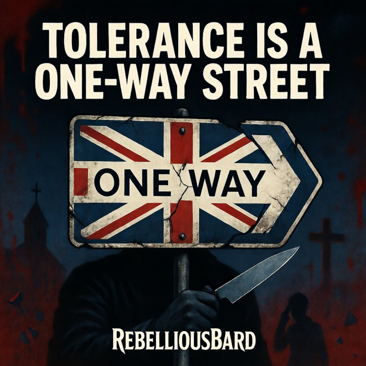 Bard_Records's tweet photo. Thank you to everyone who listened to these songs. really appreciated.

The message is important

Tolerance Is A One-Way Street • RebelliousBard
I don't think you have mate - Rebelliousbard https://t.co/irMVa1Rcxj