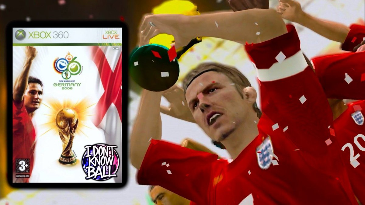 StuartYeah's tweet photo. A look back at the 2006 FIFA World Cup in Germany video game!

#worldcup #fifaworldcup

NOW on 🟥

👇👇👇 https://t.co/hkDdqDfOck