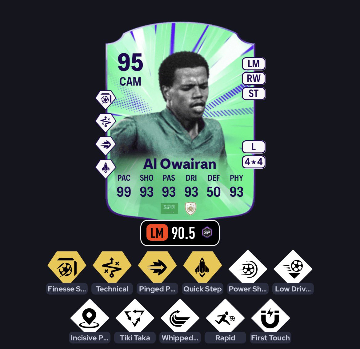 drstvv's tweet photo. اسهل شرح لـ مهام العويران في 12 مباراه فقط 🤩🇸🇦

🎁 الجوائز:

▪️ 95 العويران
▪️ 50 ألف كوينز
▪️ 100 Token
▪️ لاعبين وتطويرات وبكجات 

1️⃣ Live Events (6 مباريات)

✅ استخدم 6 لاعبين يابانيين
✅ اصنع هدفين في جميع المباريات الـ6
✅ فز في 3 مباريات
✅ سجل هدف Chip Shot واحد

2️⃣ أي طور لعب (6 مباريات)

📋 سو تشكيلة تتكون من :

🇸🇦 لاعب سعودي
🇦🇺 تيم كاهيل + 3 لاعبين أستراليين
🇰🇷 4 لاعبين كوريين
🇳🇿 لاعب من نيوزيلندا
🇶🇦🇺🇿 لاعب من قطر أو أوزبكستان

⚠️ تأكد أن مركز CAM من آسيا أو أوقيانوسيا
⚠️ وواحد من اللاعبين سرعته +94

🔹 المباريات 1-3

✅ سجل 3 أهداف Finesse بلاعب كوري
✅ اصنع 3 أهداف في مباراة واحدة (واحد منها عرضية)
✅ سجل هدفين بلاعب من نيوزيلندا
✅ اصنع 5 أهداف بلاعبين أستراليين
✅ سجل هدف Low Driven

🔹 المباريات 4-5

✅ فز بالمباراتين
✅ أكمل مهام تيم كاهيل
✅ سجل Power Shot باللاعب السعودي
✅ اصنع هدف بتمريرة مثلث

🔹 المباراة 6

🇸🇦 أضف 3 لاعبين سعوديين ويكون مجموعهم في التشكيلة 4 لاعبين سعوديين

✅ سجل باللاعب صاحب سرعة 94
✅ حقق الفوز