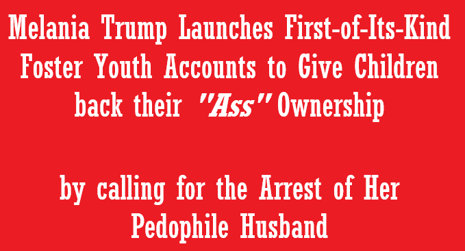 Repub_Fools's tweet photo. @MELANIATRUMP should have called for the arrest of her Pedophile Husband and announced: https://t.co/ZSVUCKH1fV