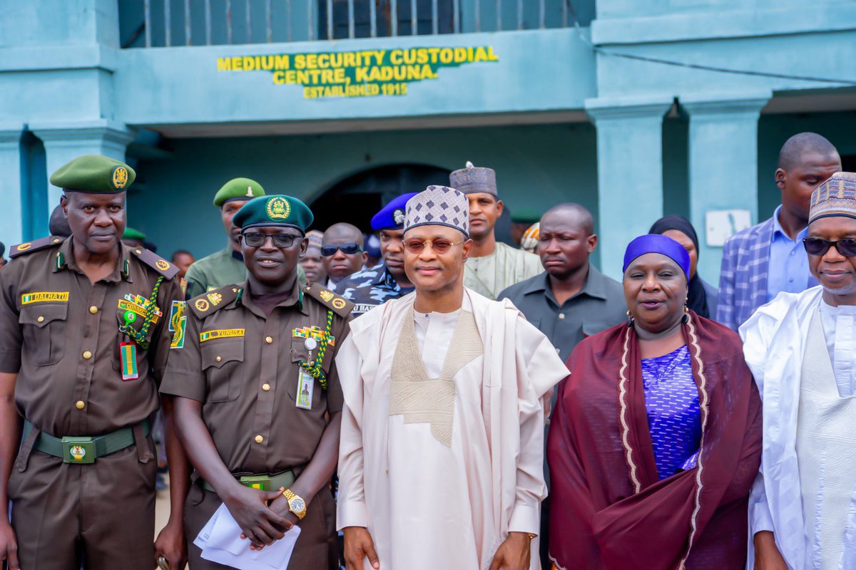 ubasanius's tweet photo. In exercising the Prerogative of Mercy bestowed upon me by the Constitution of the Federal Republic of Nigeria (1999, as amended), I am pleased to announce the granting of clemency to 97 eligible inmates of the Kaduna Medium Security Custodial Centre, as part of our 2026 Democracy Day celebrations. This decision embodies our unwavering commitment to justice, equity, and compassion, particularly for those vulnerable citizens whose socio-economic circumstances may have played a role in their incarceration. We firmly believe that every individual merits a second chance and the opportunity to rebuild their lives.
 
I implore the beneficiaries to embrace this opportunity with responsibility, to cultivate good character, and to acquire skills that will enable them to positively impact society. My administration is steadfast in its commitment to support their rehabilitation and reintegration. It is never too late for them to become valuable members of their families and communities.
 
I extend my sincere appreciation to the Judiciary, the Nigerian Correctional Service, the Legal Aid Council, security agencies, traditional and religious leaders, civil society organizations, and the Advisory Council on Prerogative of Mercy for their invaluable contributions to the success of this initiative. Together, we are forging a Kaduna State where justice is harmonized with mercy, where compassion enriches accountability, and where every citizen has the opportunity to contribute meaningfully to our collective growth and development.
 
In line with our administration’s commitment to enhancing the operations of the Kaduna Custodial Centre, I have directed the immediate deployment of essential medical supplies and the provision of an operational vehicle to bolster its effectiveness, as we identify and address other critical areas of need.
 
Senator Uba Sani, CON  
Governor, Kaduna State.
June 12, 2026