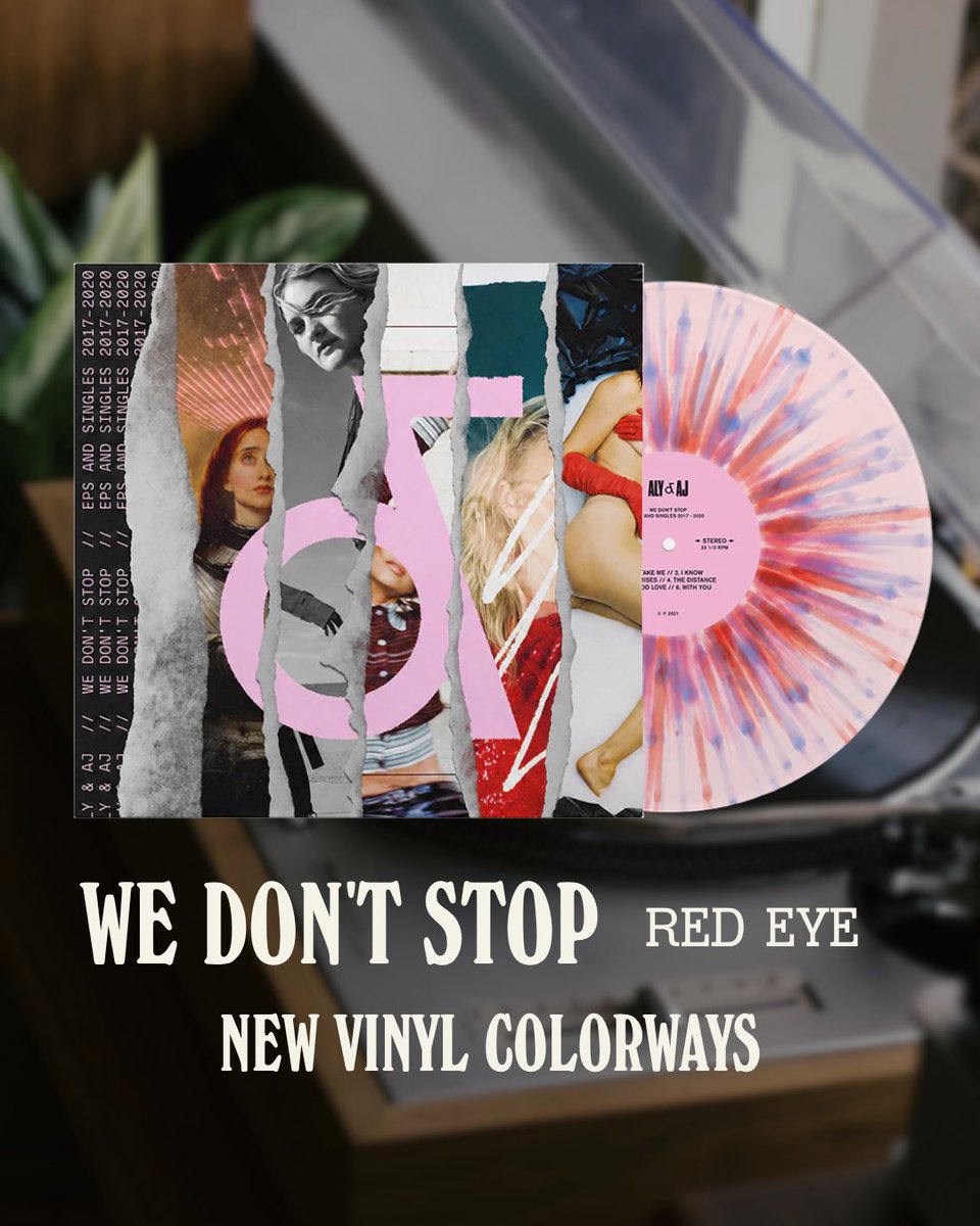alyandaj's tweet photo. Merch drop alert 🚨 New signed vinyls, one-of-a-kind test pressings, and a new Places To Run tour merch bundle are all available now on our webstore! A little something for everyone to enjoy this summer ☀️

https://t.co/cl26LsSMtd https://t.co/e8f4ZdaEki