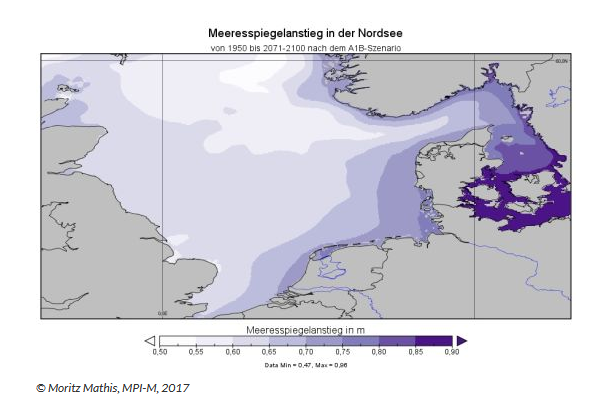 geraldianer's tweet photo. @Dr_Rainer_Kraft Die Erhöhung durch Klimawandel hat zwei Ursachen. Das schmelzende Eis am Südpol und die Ausdehnung des Wassers. Letzteres hängt von der Tiefe ab. In der Nordsee haben wir nur den Effekt des Zuflusses durch Anstieg im Atlantik: https://t.co/U800Uhxvtu