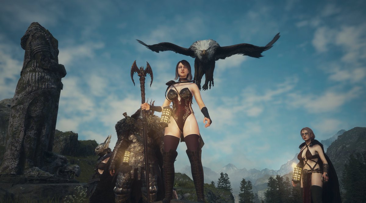 Xpurasu's tweet photo. my Arisen characters 
#ドラゴンズドグマ2 #DD2 https://t.co/yG6l9p8hj1