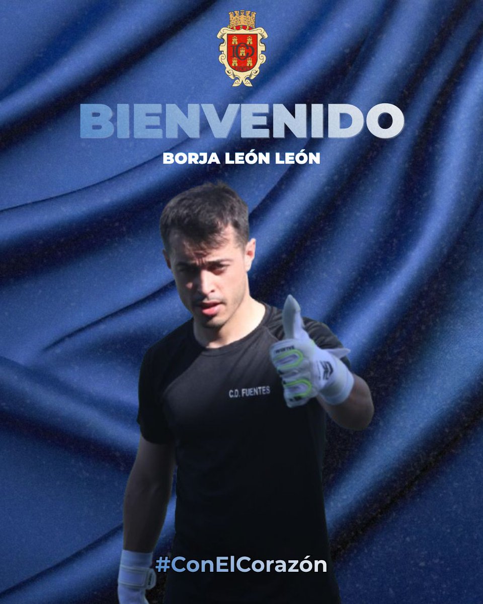 CDFuentesOf's tweet photo. 🔵⚪ El cuerpo técnico del CD Fuentes sigue creciendo.
👔 Joel Abós, segundo entrenador.
📊 Gabriel Roger, auxiliar técnico y analista.
🧤 Borja León, entrenador de porteros.
¡Bienvenidos al proyecto azul y blanco!
💙🤍 #ConElCorazon https://t.co/QE07Jj8efr