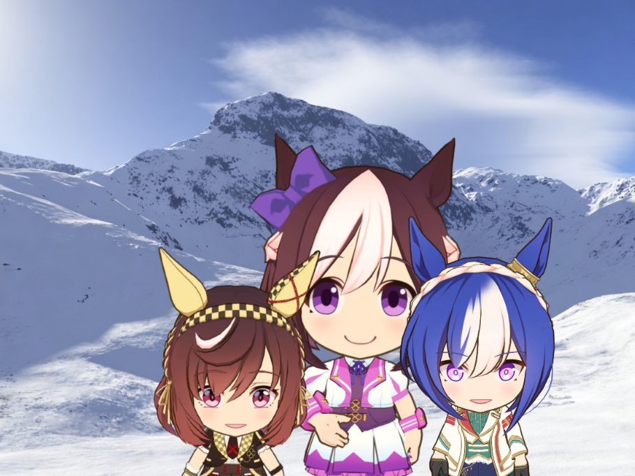 Missred_183's tweet photo. Special Week and her daughters https://t.co/LiywTC7ovD