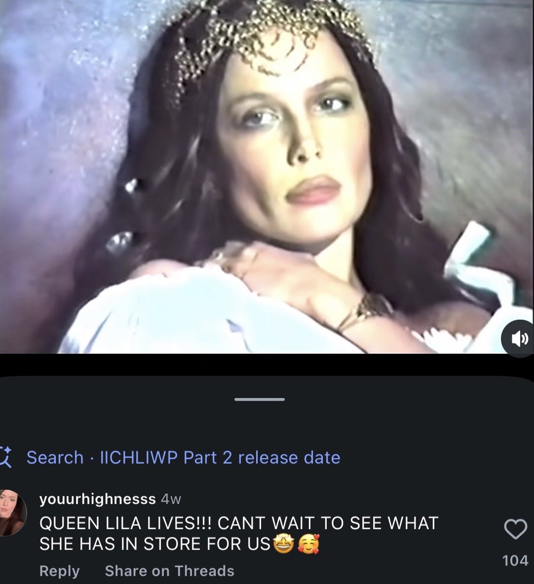 tinylittlebabym's tweet photo. I truly believe nothing is a coincidence with Halsey… recent conversations about Trent Reznor, adding NIN music to posts… I honestly think we’re getting the version of Queen Lila’s story if she would have lived👀 https://t.co/IqbmxkEMKt