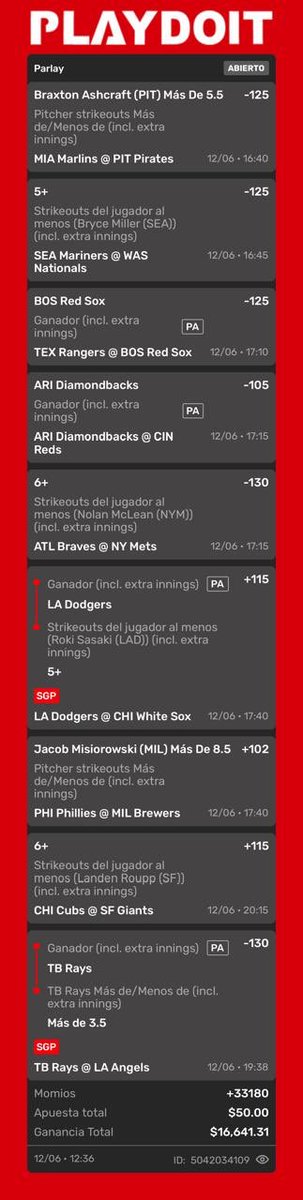 elKikebets's tweet photo. Inclinaciones para MLB y así vamos con Canadá 🇨🇦 #apuestas #picks #mlb #mundialdefútbol2026 https://t.co/GiWTkgkA1x